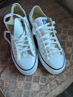 Converse Platform All Star Low Top Sneakers - White